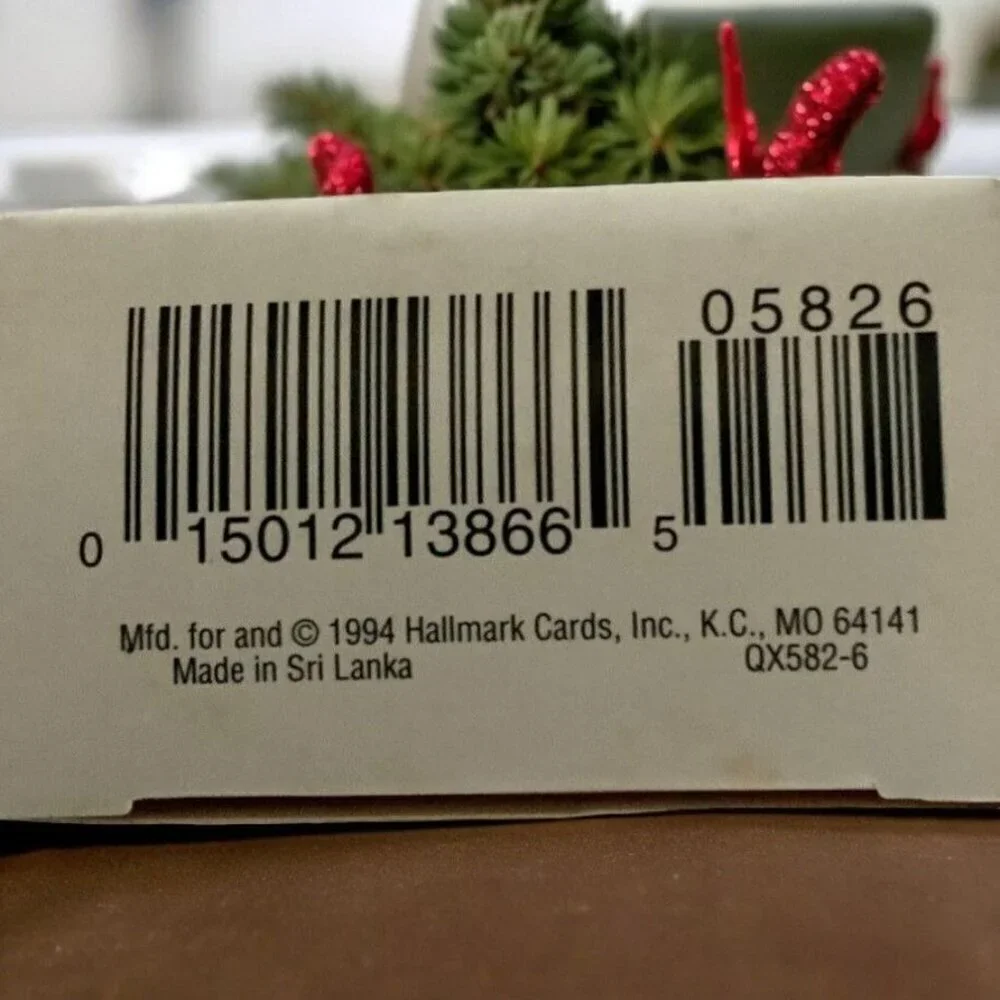 Vintage Retired Collectible Hallmark Keepsake Ornament 1994 Holiday Patrol NEW